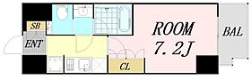 大阪府大阪市淀川区塚本2丁目（賃貸マンション1K・7階・25.32㎡） その2