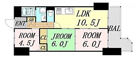 大阪府大阪市北区樋之口町（賃貸マンション3LDK・8階・61.02㎡） その2