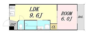 大阪府大阪市城東区天王田（賃貸マンション1LDK・4階・32.40㎡） その2