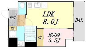 大阪府大阪市生野区新今里5丁目（賃貸マンション1LDK・11階・30.01㎡） その2