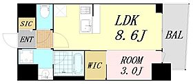 大阪府吹田市江坂町2丁目（賃貸マンション1LDK・7階・30.22㎡） その2