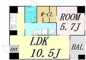 大阪府大阪市中央区久太郎町1丁目（賃貸マンション1LDK・13階・45.16㎡） その2