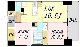 大阪府大阪市北区堂山町（賃貸マンション2LDK・9階・46.86㎡） その2