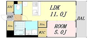 大阪府大阪市西淀川区姫島4丁目（賃貸マンション1LDK・1階・33.07㎡） その1