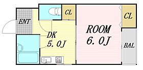 大阪府大阪市北区本庄西3丁目（賃貸マンション1DK・6階・24.00㎡） その2