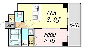 大阪府大阪市淀川区十三東1丁目（賃貸マンション1LDK・7階・31.44㎡） その2