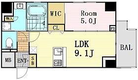 大阪府大阪市北区太融寺町（賃貸マンション1LDK・2階・38.77㎡） その2