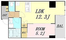 大阪府大阪市北区浪花町（賃貸マンション1LDK・7階・39.00㎡） その2