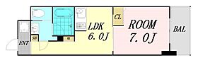 フェニックス日本橋高津  ｜ 大阪府大阪市中央区高津2丁目（賃貸マンション1LDK・6階・30.00㎡） その2