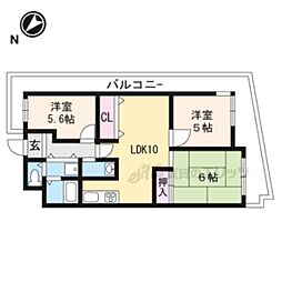 ウイング21 3LDKの間取図画像