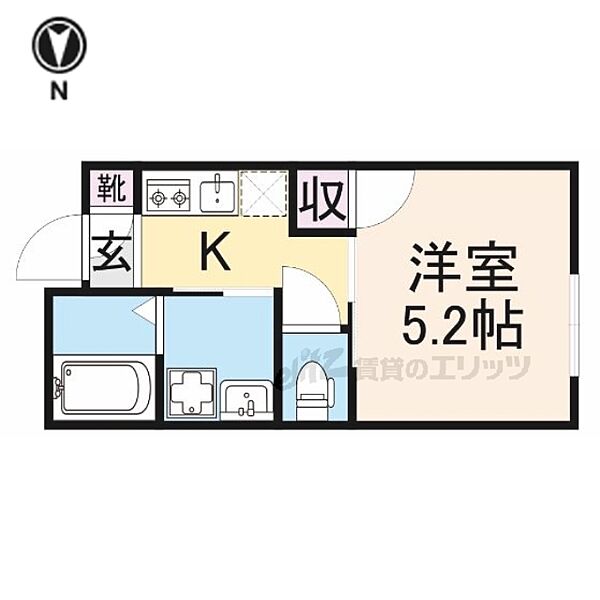 レフレール 103｜滋賀県蒲生郡日野町大字村井(賃貸アパート1K・1階・25.06㎡)の写真 その2