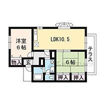 ロイヤルシャトーＣ棟 101 ｜ 滋賀県近江八幡市中村町（賃貸アパート2LDK・1階・53.93㎡） その2