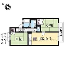 アイビハイツＣ棟 106 ｜ 滋賀県東近江市東沖野５丁目（賃貸アパート2LDK・1階・50.61㎡） その2