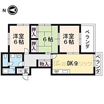 滋賀県大津市滋賀里１丁目（賃貸アパート3LDK・1階・66.42㎡） その2