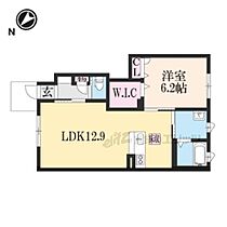 滋賀県彦根市高宮町（賃貸アパート1LDK・1階・45.75㎡） その2