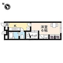 レオパレスエフ 107 ｜ 滋賀県東近江市東沖野３丁目（賃貸アパート1K・1階・22.35㎡） その2