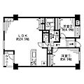 レジディア六本木檜町公園6階44.7万円