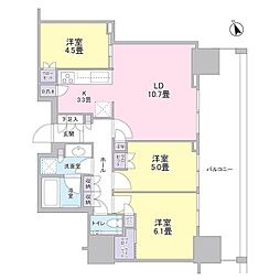 間取図画像 3LDK