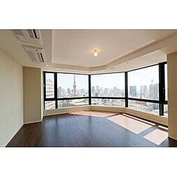 パークコート六本木ヒルトップ 25階2LDKのリビング/ダイニング