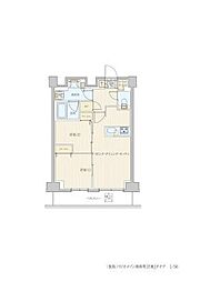 リビオメゾン南砂町 2LDKの間取図画像