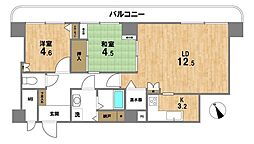 間取図画像 2SLDK