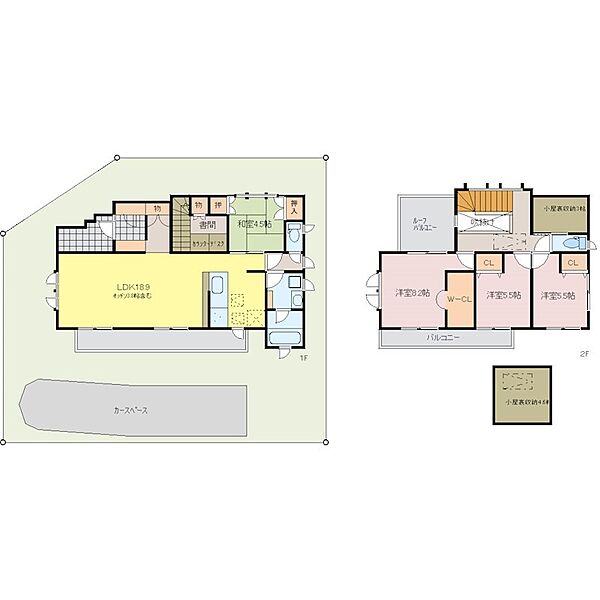 松並青葉2丁目戸建 ｜茨城県守谷市松並青葉２丁目(賃貸一戸建4SLDK・--・109.10㎡)の写真 その1