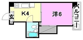 レジデンス市駅南 2A 号室 ｜ 愛媛県松山市真砂町（賃貸マンション1K・2階・25.00㎡） その2