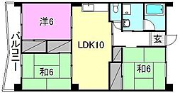 セントヒルズ大任 3LDKの間取図画像