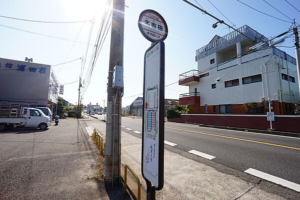 画像13:北吉田バス停