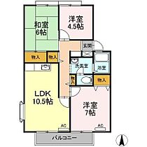 サンビレッジ松前　Ａ棟 202 号室 ｜ 愛媛県伊予郡松前町伊予郡筒井（賃貸アパート3LDK・2階・63.35㎡） その2