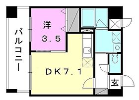 ツイン・ハーモニー道後1 502 号室 ｜ 愛媛県松山市道後今市（賃貸マンション1DK・5階・30.06㎡） その2