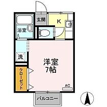 ルミエールシンコウ 102 号室 ｜ 愛媛県松山市中村4丁目（賃貸アパート1K・1階・22.65㎡） その2