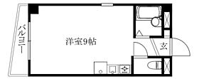 グランシェル三番町 401 号室 ｜ 愛媛県松山市三番町1丁目（賃貸マンション1R・4階・22.80㎡） その2