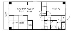 クオリティーハイツ尾崎 207 号室 ｜ 愛媛県松山市東長戸2丁目（賃貸マンション2LDK・2階・60.50㎡） その2