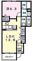 アルフィーノはる　C・D棟 D103 号室 ｜ 愛媛県松山市北吉田町（賃貸アパート1LDK・1階・46.49㎡） その2