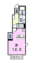 アルカンシエルＮ・Ｂ 101 号室 ｜ 愛媛県松山市西垣生町（賃貸アパート1R・1階・33.15㎡） その2