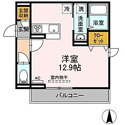 間取図画像 ワンルーム
