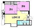 リヴィエール3階5.3万円