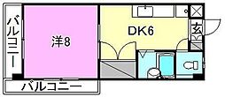 間取図画像 1DK