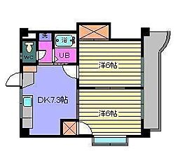 間取図画像 2DK