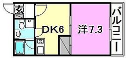 間取図画像 1DK
