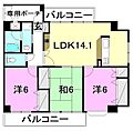 スカイフォレスト4階6.4万円