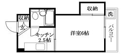 グリーンハイツ正岡 1Kの間取図画像