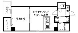 Mayfairchifune2Premium 1LDKの間取図画像