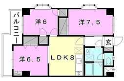 MORECREST 3LDKの間取図画像