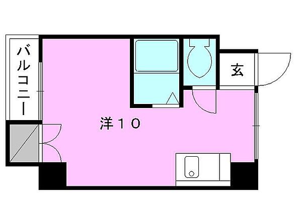 第2菊池ビル 301 号室｜愛媛県松山市南町1丁目(賃貸マンション1R・3階・19.55㎡)の写真 その2