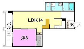 カサグランデ市坪 304 号室 ｜ 愛媛県松山市市坪北1丁目（賃貸マンション1LDK・3階・34.00㎡） その2