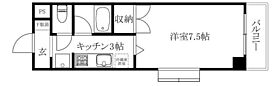 ベルメゾン久万ノ台 706 号室 ｜ 愛媛県松山市久万ノ台（賃貸マンション1K・7階・23.05㎡） その2