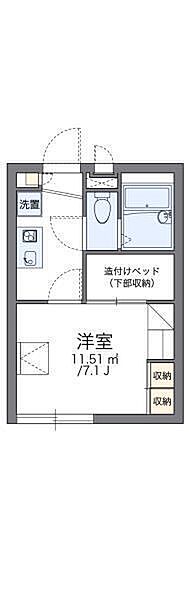 レオパレスＩＫＵＳＨＩ 104 号室｜愛媛県松山市生石町(賃貸アパート1K・1階・19.87㎡)の写真 その2