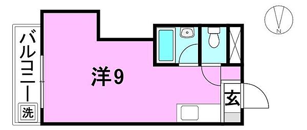 ピアハウスかまたＡ棟 301 号室｜愛媛県松山市余戸南4丁目(賃貸マンション1R・3階・21.42㎡)の写真 その2